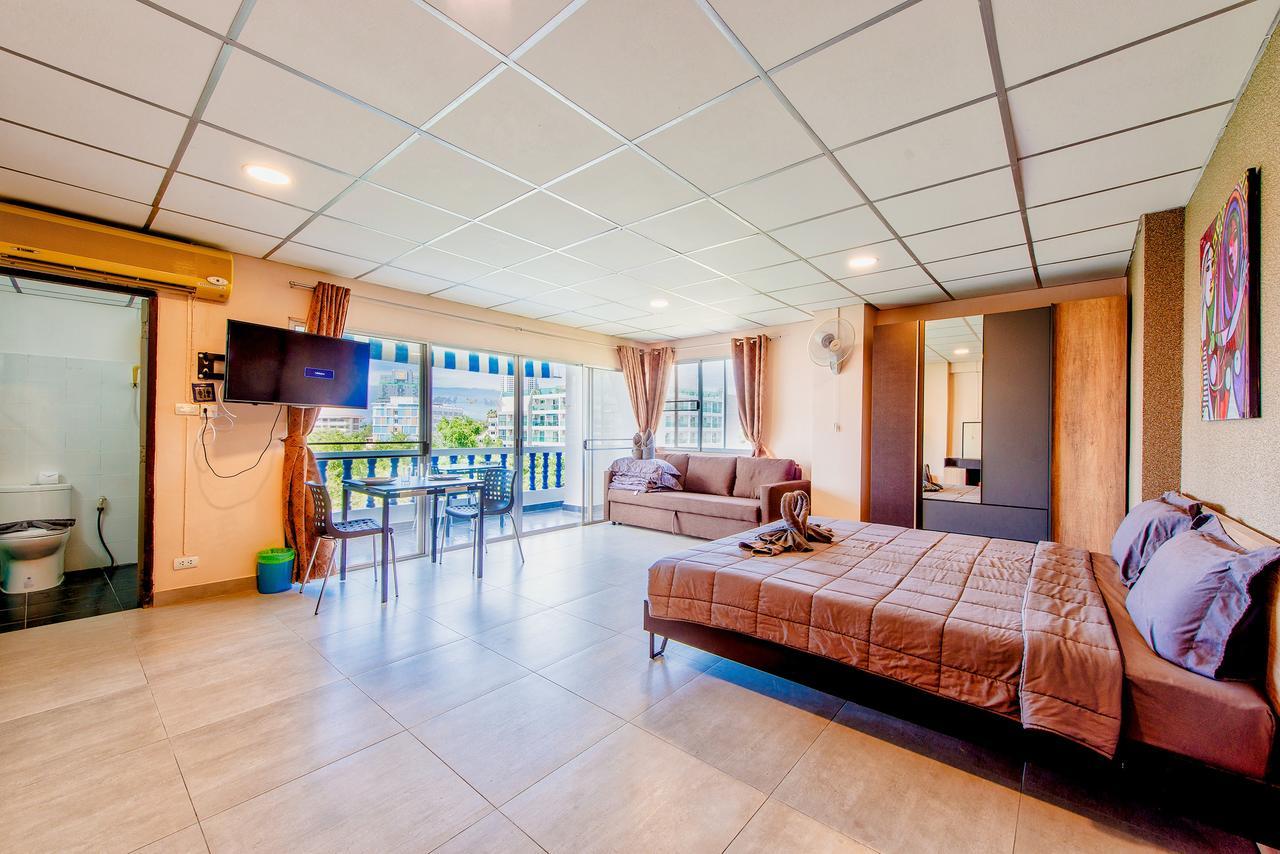 Apartamento Ruamchok Ocean View Pattaya Habitación foto
